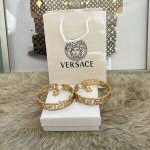 Versace Gold Watch Elegant Timepiece